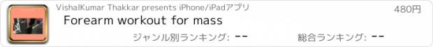 おすすめアプリ Forearm workout for mass