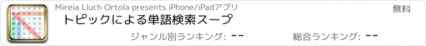 おすすめアプリ トピックによる単語検索スープ