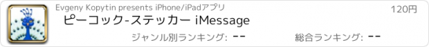 おすすめアプリ ピーコック-ステッカー iMessage