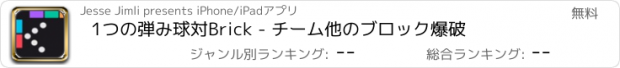 おすすめアプリ 1つの弾み球対Brick - チーム他のブロック爆破