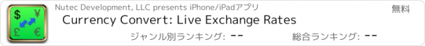 おすすめアプリ Currency Convert: Live Exchange Rates