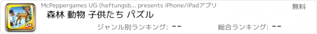 おすすめアプリ 森林 動物 子供たち パズル
