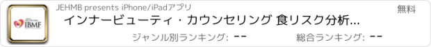 おすすめアプリ インナービューティ・カウンセリング 食リスク分析結果ツール