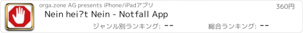 おすすめアプリ Nein heißt Nein - Notfall App