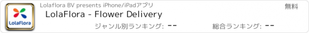 おすすめアプリ LolaFlora - Flower Delivery