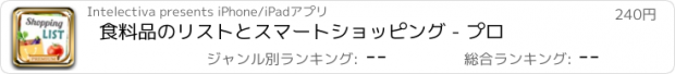 おすすめアプリ 食料品のリストとスマートショッピング - プロ