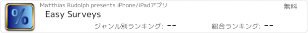 おすすめアプリ Easy Surveys