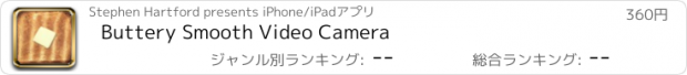 おすすめアプリ Buttery Smooth Video Camera