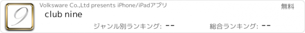 おすすめアプリ club nine
