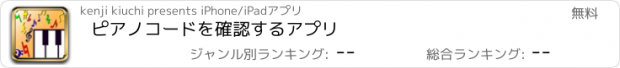 おすすめアプリ ピアノコードを確認するアプリ