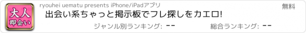 おすすめアプリ 出会い系ちゃっと掲示板でフレ探しをカエロ!