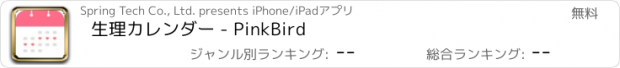 おすすめアプリ 生理カレンダー - PinkBird