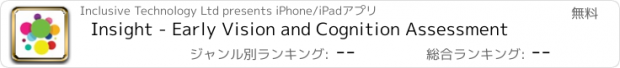 おすすめアプリ Insight - Early Vision and Cognition Assessment