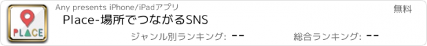 おすすめアプリ Place-場所でつながるSNS