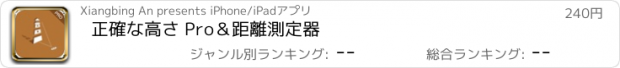 おすすめアプリ 正確な高さ Pro＆距離測定器