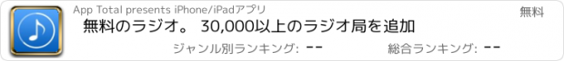 おすすめアプリ 無料のラジオ。 30,000以上のラジオ局を追加