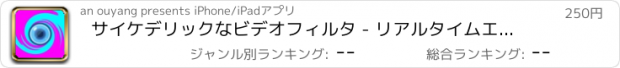 おすすめアプリ サイケデリックなビデオフィルタ - リアルタイムエフェクト