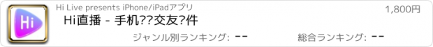 おすすめアプリ Hi直播 - 手机视频交友软件