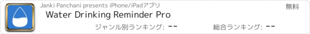 おすすめアプリ Water Drinking Reminder Pro