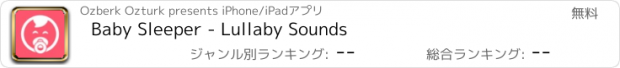 おすすめアプリ Baby Sleeper - Lullaby Sounds