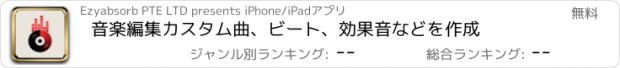 おすすめアプリ 音楽編集　カスタム曲、ビート、効果音などを作成