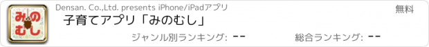 おすすめアプリ 子育てアプリ　「みのむし」