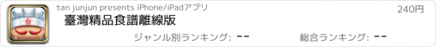 おすすめアプリ 臺灣精品食譜離線版