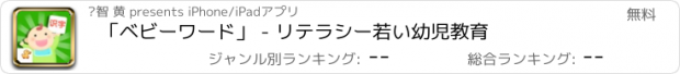 おすすめアプリ 「ベビーワード」 - リテラシー若い幼児教育