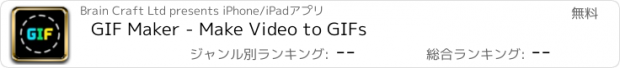 おすすめアプリ GIF Maker - Make Video to GIFs