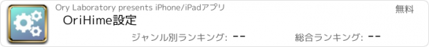 おすすめアプリ OriHime設定