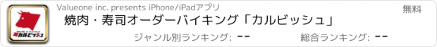 おすすめアプリ 焼肉・寿司　オーダーバイキング　「カルビッシュ」
