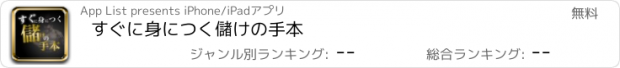 おすすめアプリ すぐに身につく儲けの手本