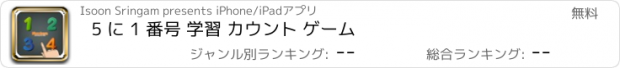 おすすめアプリ 5 に 1 番号 学習 カウント ゲーム