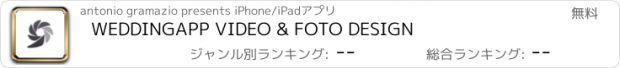 おすすめアプリ WEDDINGAPP VIDEO & FOTO DESIGN