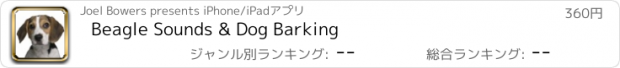 おすすめアプリ Beagle Sounds & Dog Barking