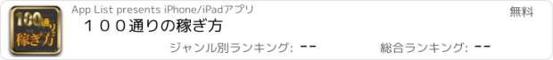 おすすめアプリ １００通りの稼ぎ方