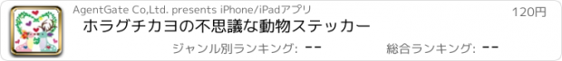 おすすめアプリ ホラグチカヨの不思議な動物ステッカー