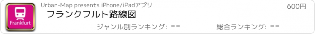 おすすめアプリ フランクフルト路線図