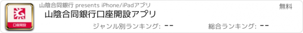 おすすめアプリ 山陰合同銀行　口座開設アプリ