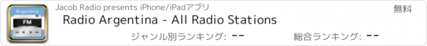 おすすめアプリ Radio Argentina - All Radio Stations