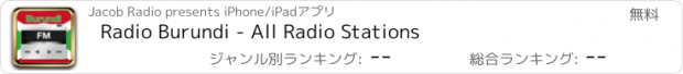 おすすめアプリ Radio Burundi - All Radio Stations