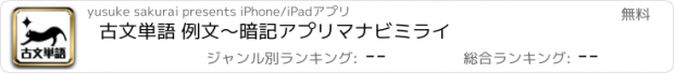 おすすめアプリ 古文単語 例文～暗記アプリマナビミライ