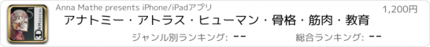 おすすめアプリ アナトミー・アトラス・ヒューマン・骨格・筋肉・教育