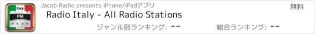 おすすめアプリ Radio Italy - All Radio Stations