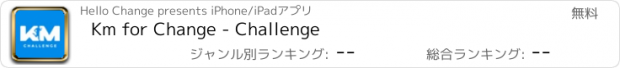 おすすめアプリ Km for Change - Challenge