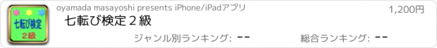 おすすめアプリ 七転び検定２級