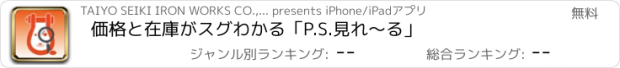 おすすめアプリ 価格と在庫がスグわかる　「P.S.見れ〜る」