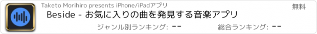 おすすめアプリ Beside - お気に入りの曲を発見する音楽アプリ