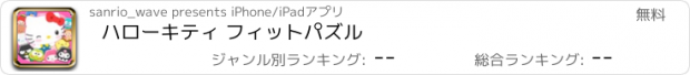 おすすめアプリ ハローキティ フィットパズル