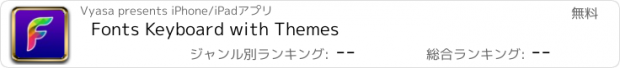 おすすめアプリ Fonts Keyboard with Themes